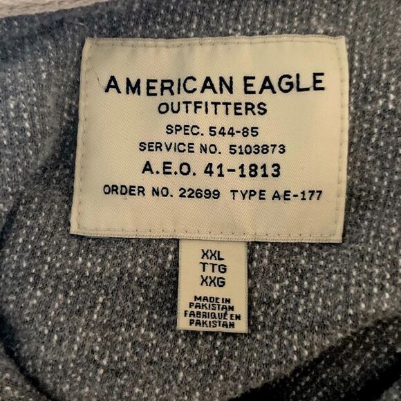 American Eagle Outfitters Hoodie Sweatshirt Men’s Size 2X - Picture 5 of 9